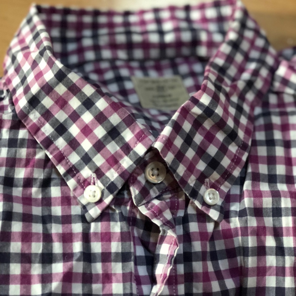 JCrew Mens lightweight cotton button down shirt